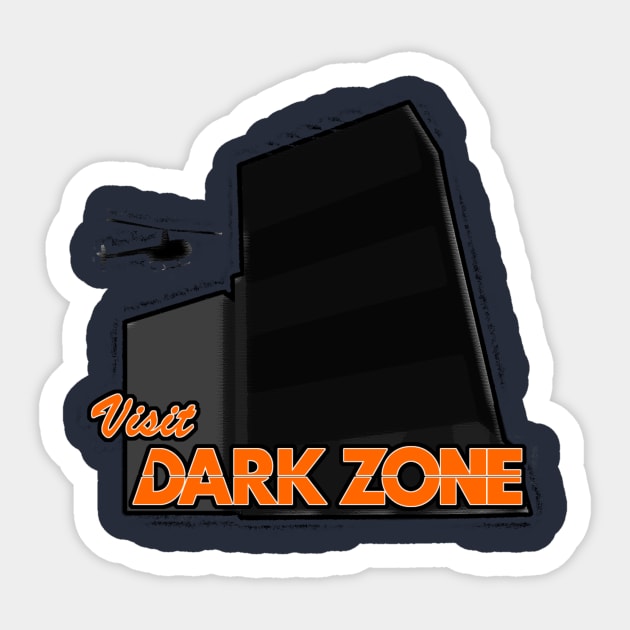 The Dark Zone Sticker by gravelparka